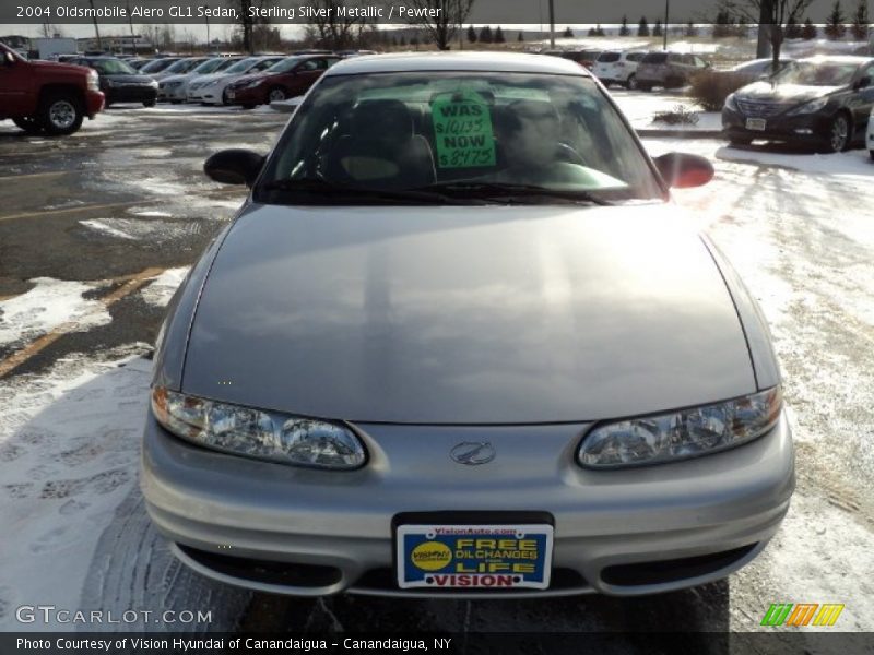Sterling Silver Metallic / Pewter 2004 Oldsmobile Alero GL1 Sedan