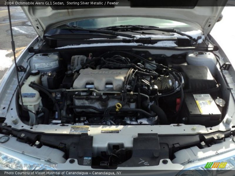 Sterling Silver Metallic / Pewter 2004 Oldsmobile Alero GL1 Sedan