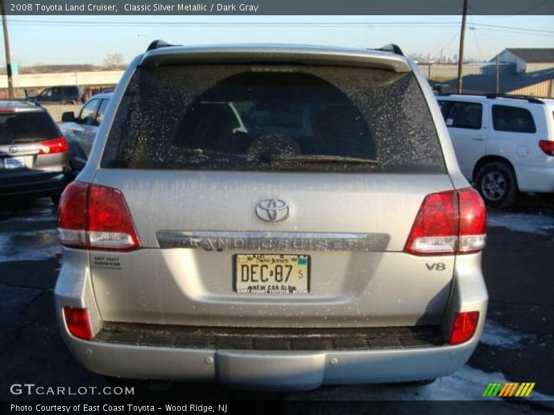 Classic Silver Metallic / Dark Gray 2008 Toyota Land Cruiser