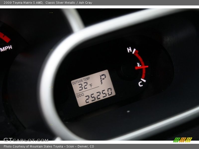 Classic Silver Metallic / Ash Gray 2009 Toyota Matrix S AWD