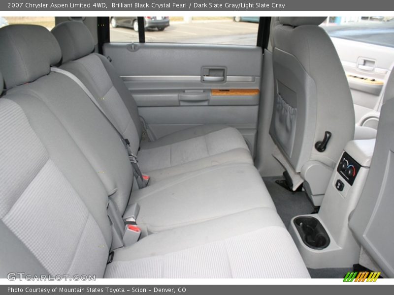  2007 Aspen Limited 4WD Dark Slate Gray/Light Slate Gray Interior