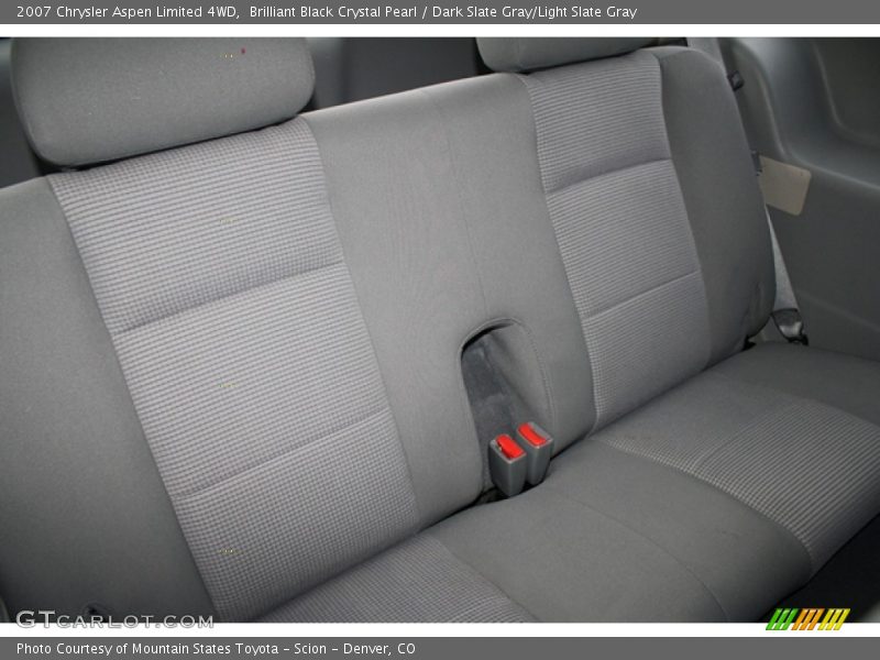 Brilliant Black Crystal Pearl / Dark Slate Gray/Light Slate Gray 2007 Chrysler Aspen Limited 4WD