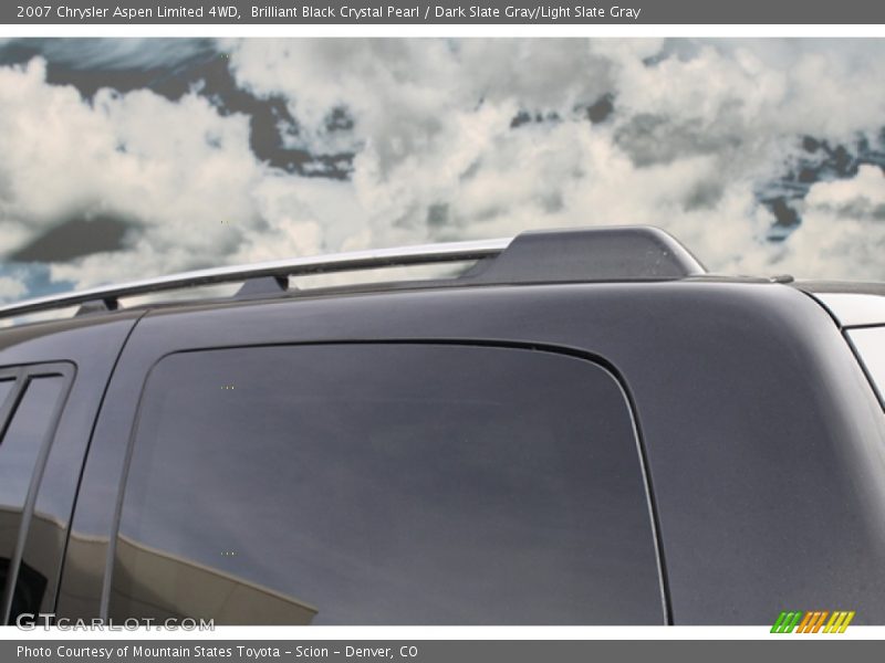 Brilliant Black Crystal Pearl / Dark Slate Gray/Light Slate Gray 2007 Chrysler Aspen Limited 4WD
