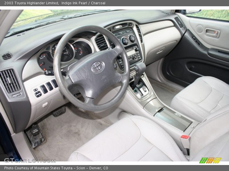 Indigo Ink Pearl / Charcoal 2003 Toyota Highlander Limited