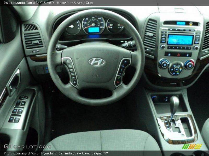 Dashboard of 2011 Santa Fe GLS AWD