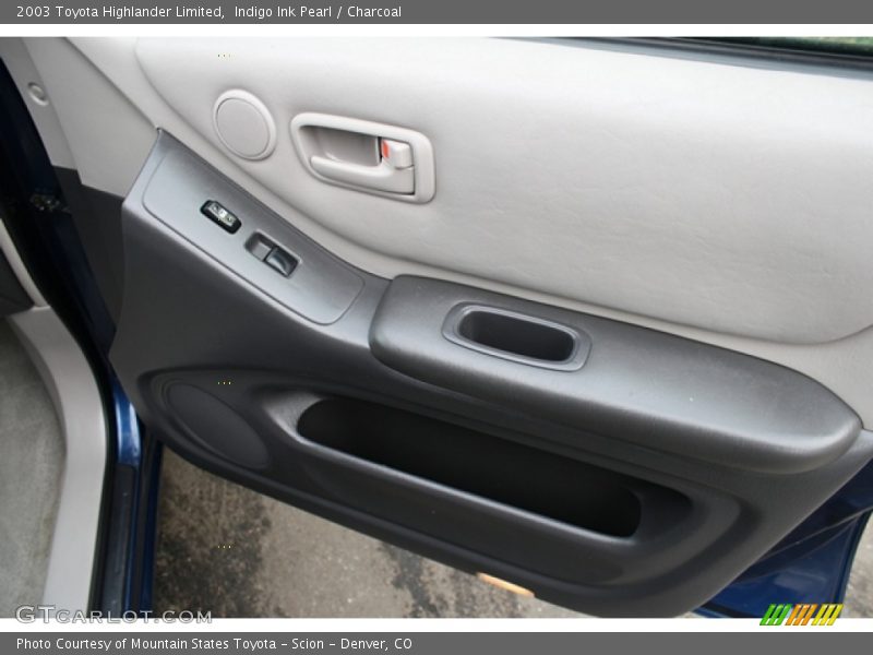 Indigo Ink Pearl / Charcoal 2003 Toyota Highlander Limited