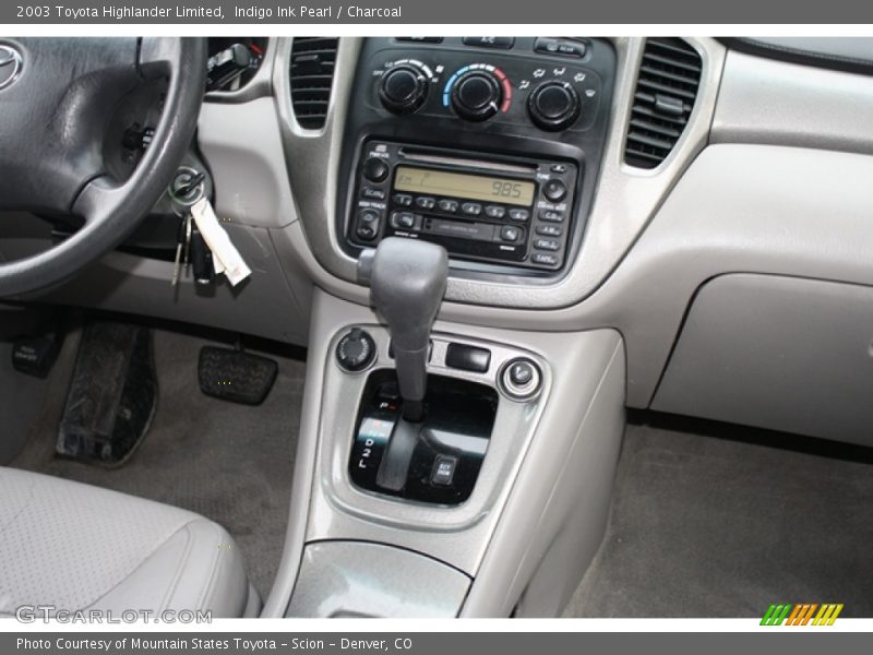 Indigo Ink Pearl / Charcoal 2003 Toyota Highlander Limited