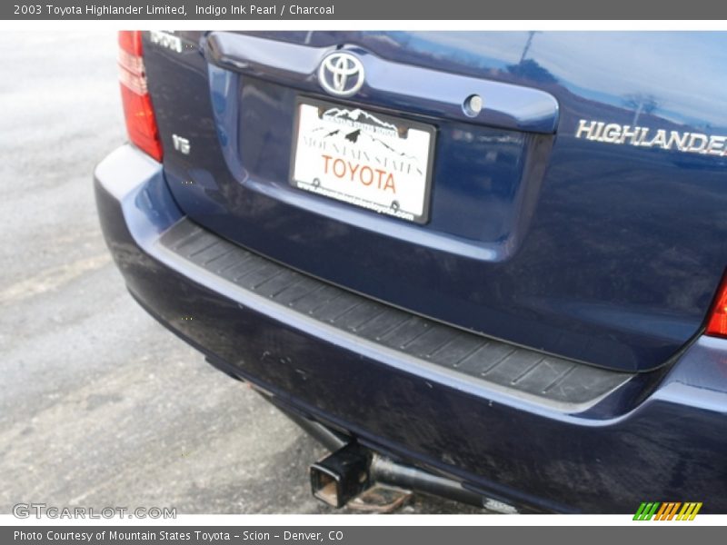 Indigo Ink Pearl / Charcoal 2003 Toyota Highlander Limited