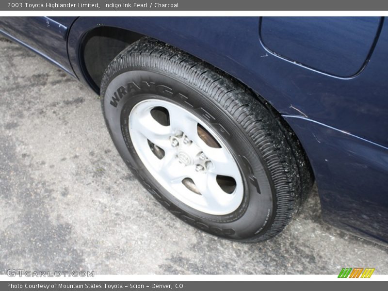 Indigo Ink Pearl / Charcoal 2003 Toyota Highlander Limited