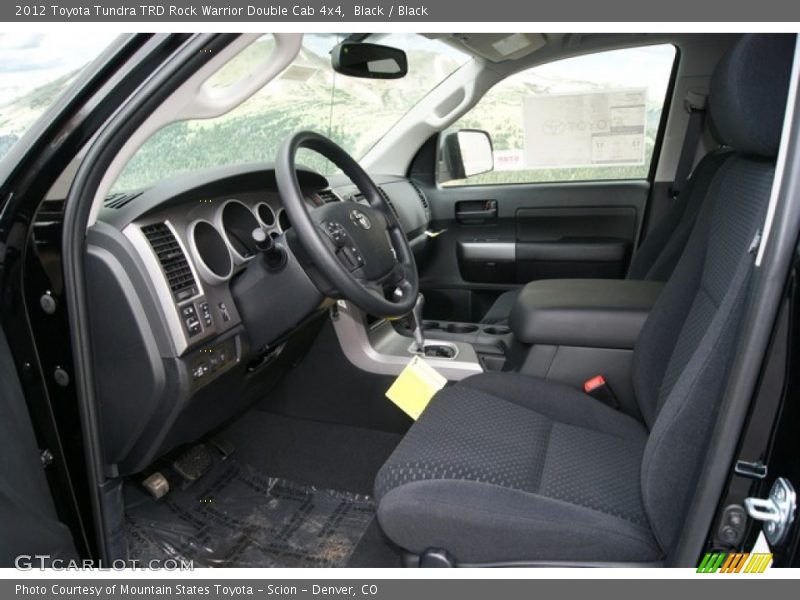  2012 Tundra TRD Rock Warrior Double Cab 4x4 Black Interior