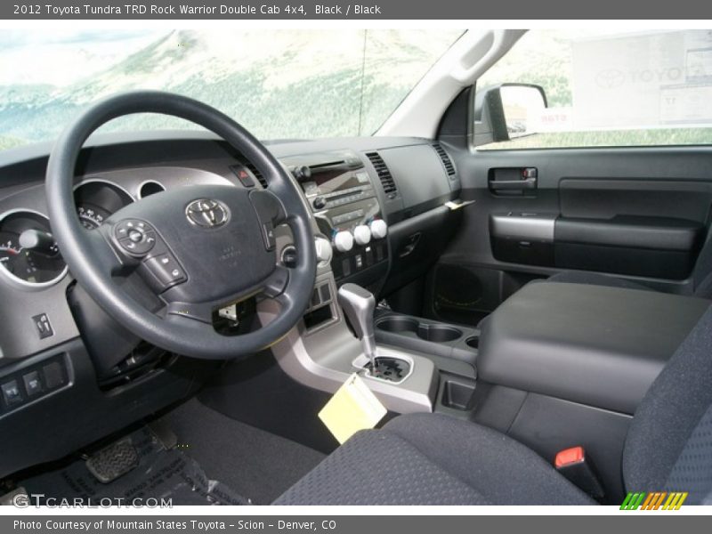 Black / Black 2012 Toyota Tundra TRD Rock Warrior Double Cab 4x4