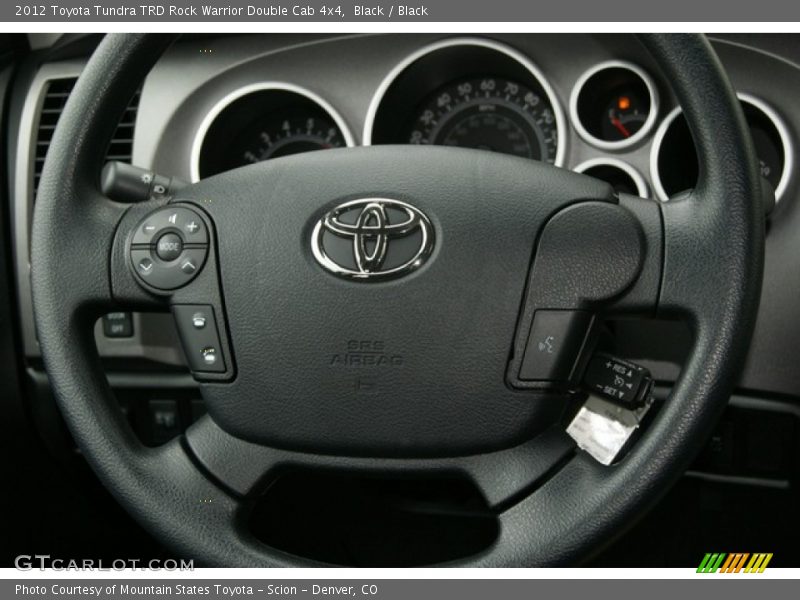 Black / Black 2012 Toyota Tundra TRD Rock Warrior Double Cab 4x4