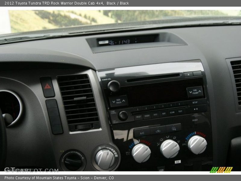 Black / Black 2012 Toyota Tundra TRD Rock Warrior Double Cab 4x4