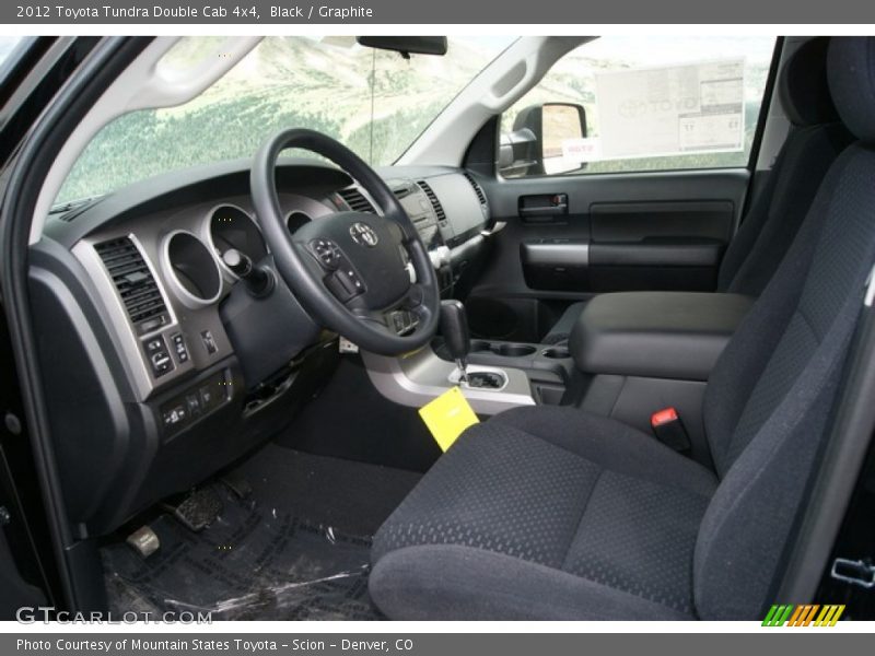 Black / Graphite 2012 Toyota Tundra Double Cab 4x4