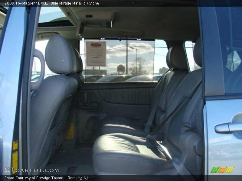 Blue Mirage Metallic / Stone 2009 Toyota Sienna XLE