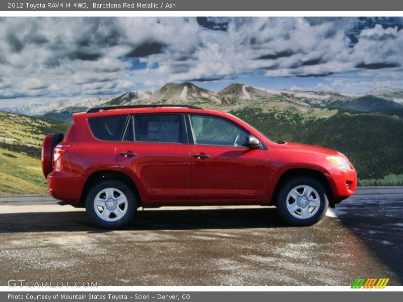 Barcelona Red Metallic / Ash 2012 Toyota RAV4 I4 4WD