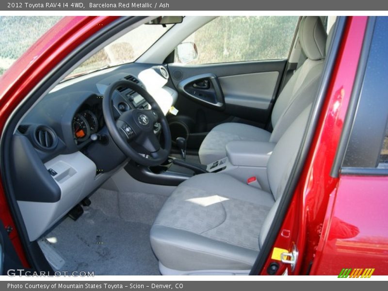 Barcelona Red Metallic / Ash 2012 Toyota RAV4 I4 4WD