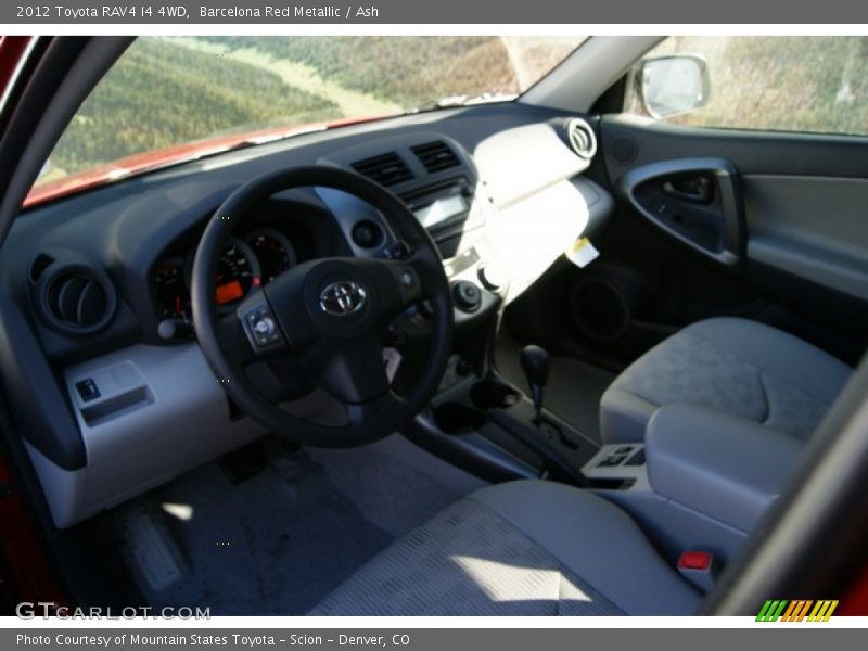 Barcelona Red Metallic / Ash 2012 Toyota RAV4 I4 4WD