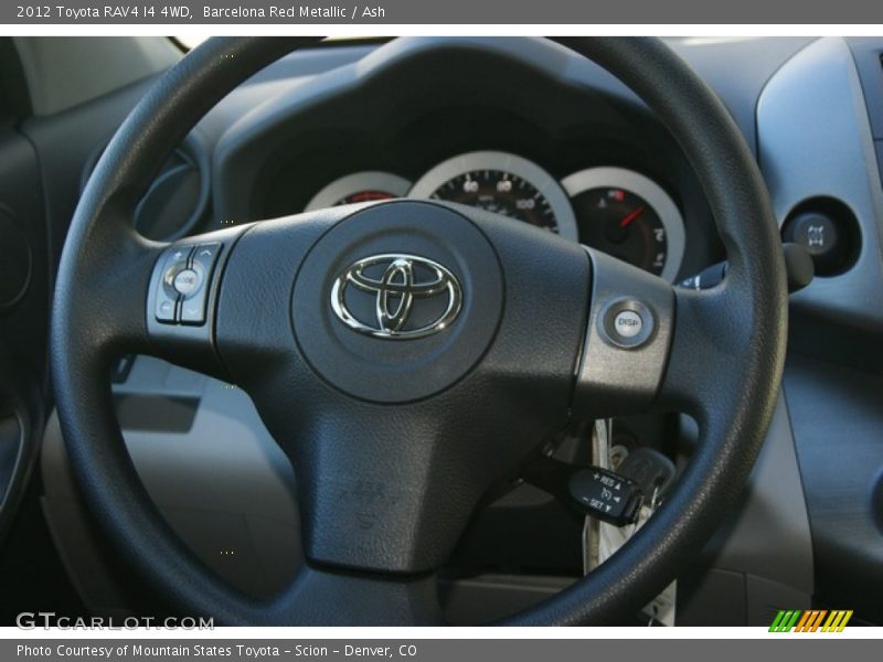 Barcelona Red Metallic / Ash 2012 Toyota RAV4 I4 4WD