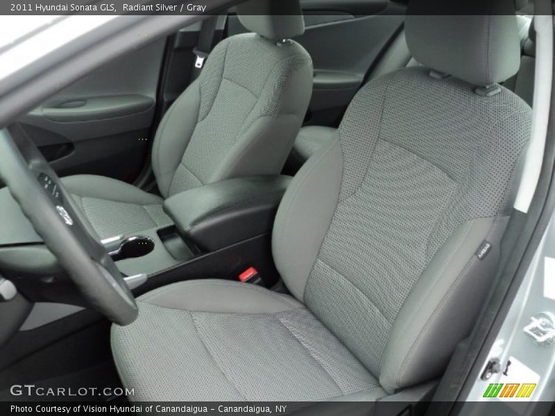  2011 Sonata GLS Gray Interior