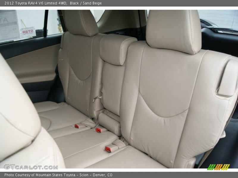 Black / Sand Beige 2012 Toyota RAV4 V6 Limited 4WD