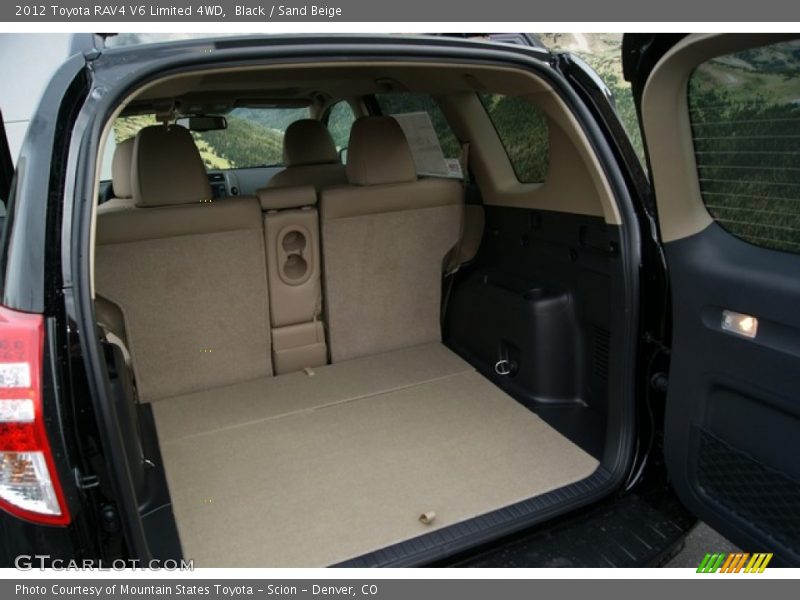 Black / Sand Beige 2012 Toyota RAV4 V6 Limited 4WD