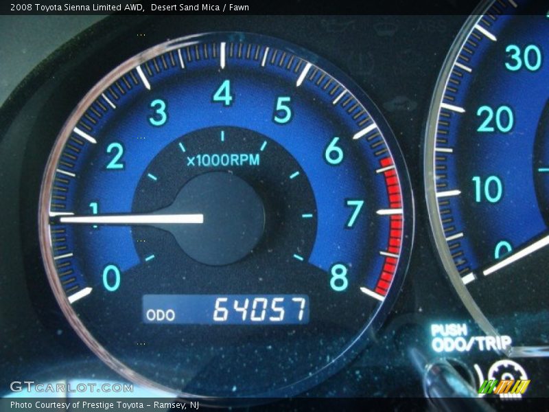 Desert Sand Mica / Fawn 2008 Toyota Sienna Limited AWD