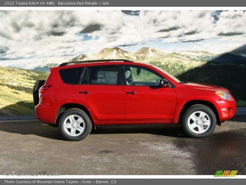 Barcelona Red Metallic / Ash 2012 Toyota RAV4 V6 4WD