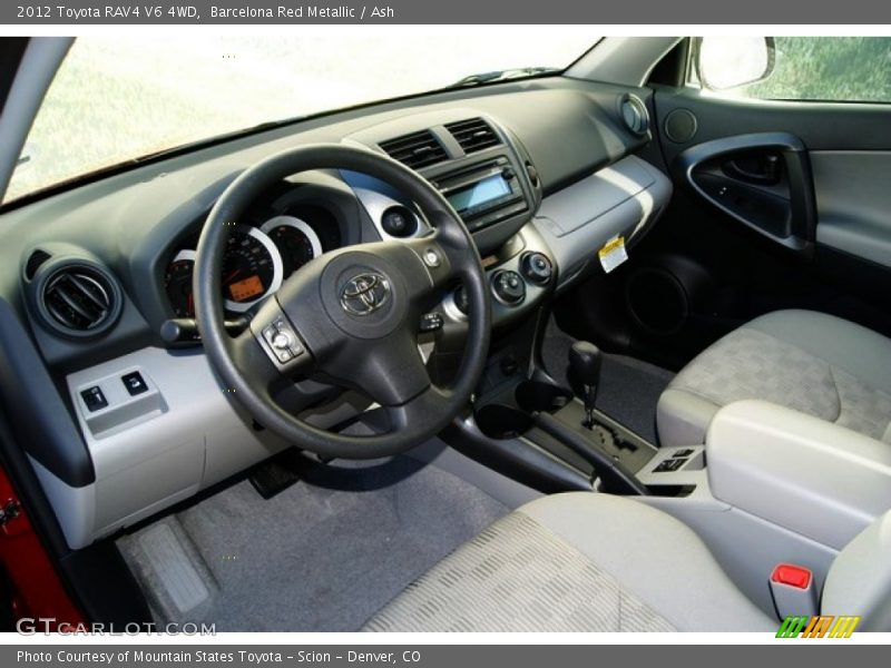 Barcelona Red Metallic / Ash 2012 Toyota RAV4 V6 4WD