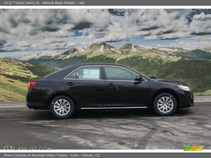 Attitude Black Metallic / Ash 2012 Toyota Camry LE