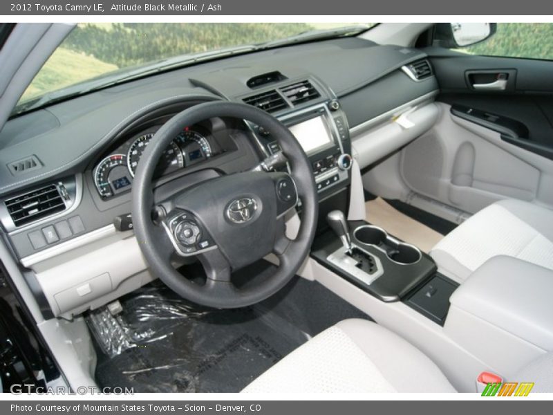  2012 Camry LE Ash Interior