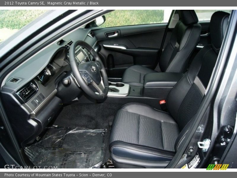  2012 Camry SE Black Interior