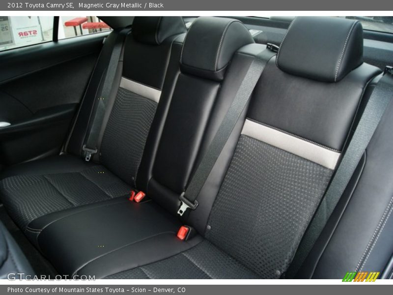 2012 Camry SE Black Interior