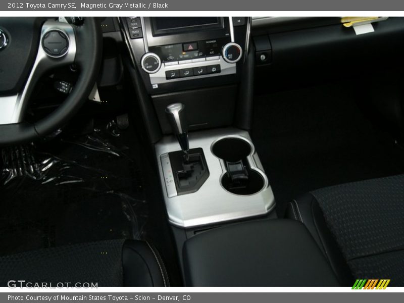 Magnetic Gray Metallic / Black 2012 Toyota Camry SE