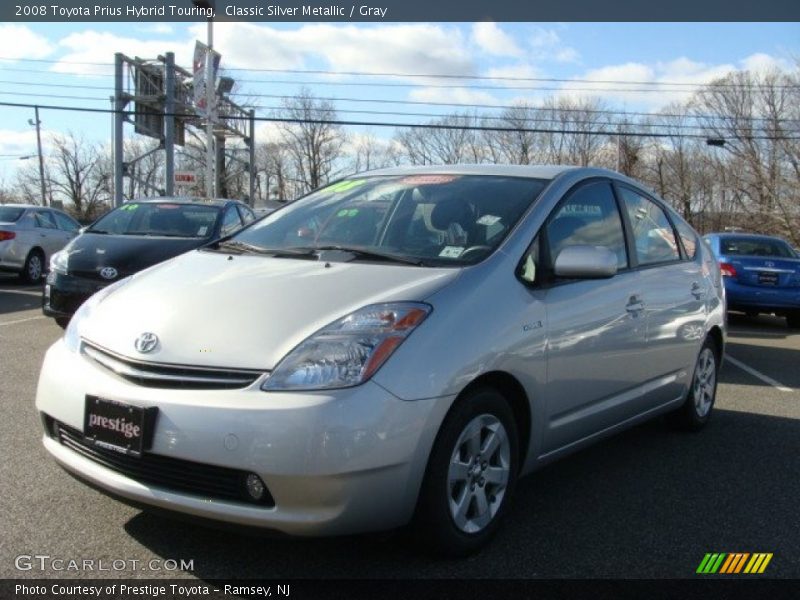 Classic Silver Metallic / Gray 2008 Toyota Prius Hybrid Touring