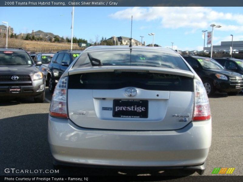 Classic Silver Metallic / Gray 2008 Toyota Prius Hybrid Touring