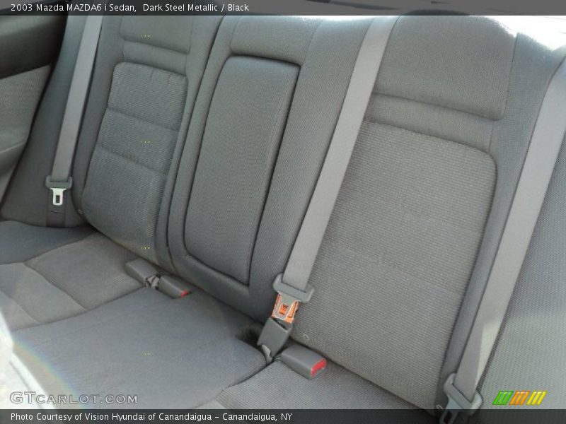 Dark Steel Metallic / Black 2003 Mazda MAZDA6 i Sedan