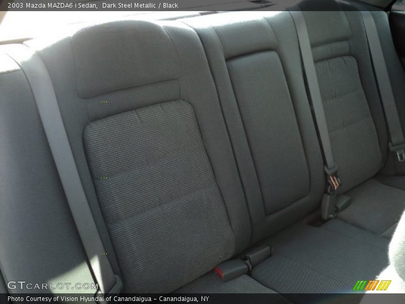 Dark Steel Metallic / Black 2003 Mazda MAZDA6 i Sedan