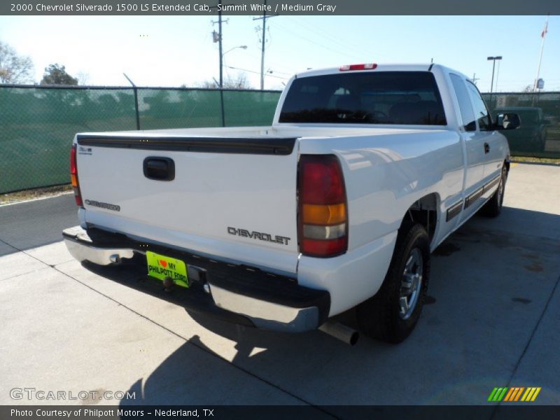 Summit White / Medium Gray 2000 Chevrolet Silverado 1500 LS Extended Cab