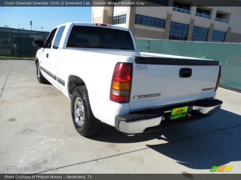 Summit White / Medium Gray 2000 Chevrolet Silverado 1500 LS Extended Cab