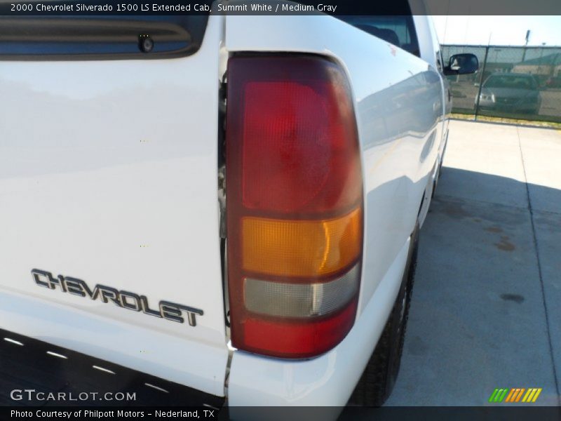 Summit White / Medium Gray 2000 Chevrolet Silverado 1500 LS Extended Cab