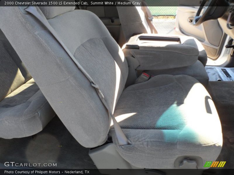 Summit White / Medium Gray 2000 Chevrolet Silverado 1500 LS Extended Cab