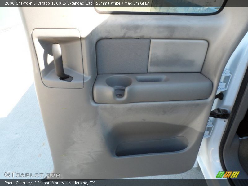 Summit White / Medium Gray 2000 Chevrolet Silverado 1500 LS Extended Cab