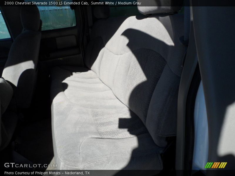 Summit White / Medium Gray 2000 Chevrolet Silverado 1500 LS Extended Cab