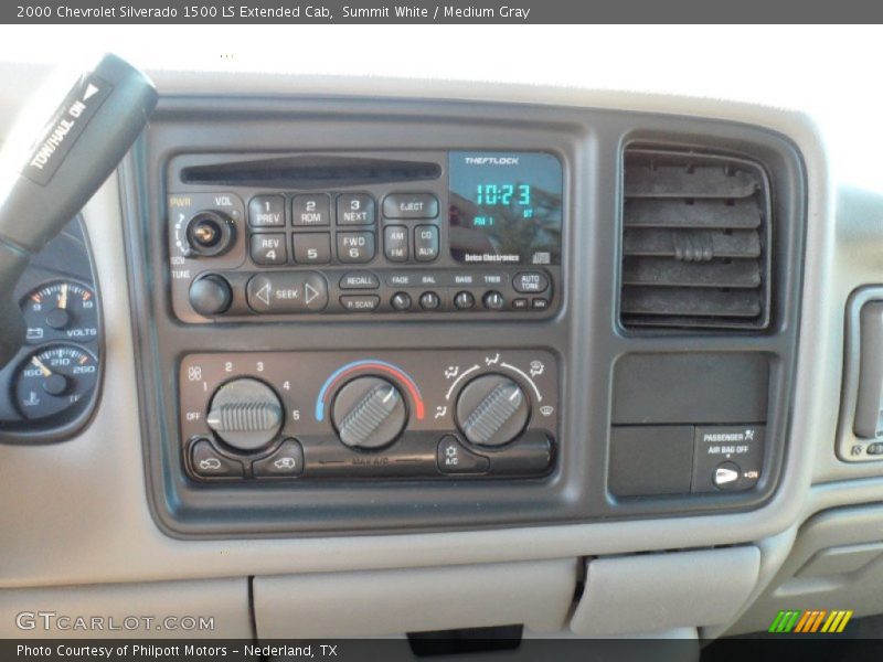 Summit White / Medium Gray 2000 Chevrolet Silverado 1500 LS Extended Cab