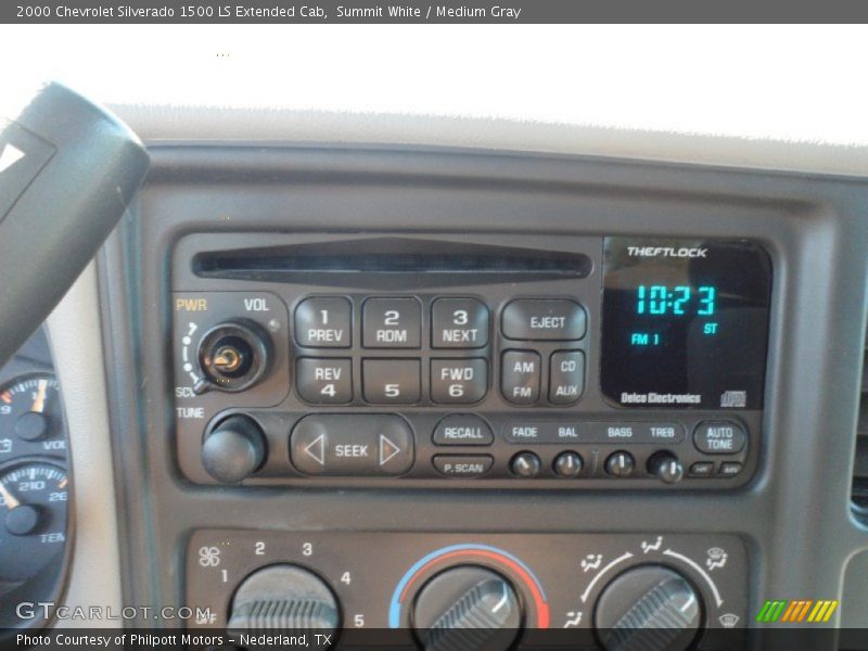 Summit White / Medium Gray 2000 Chevrolet Silverado 1500 LS Extended Cab