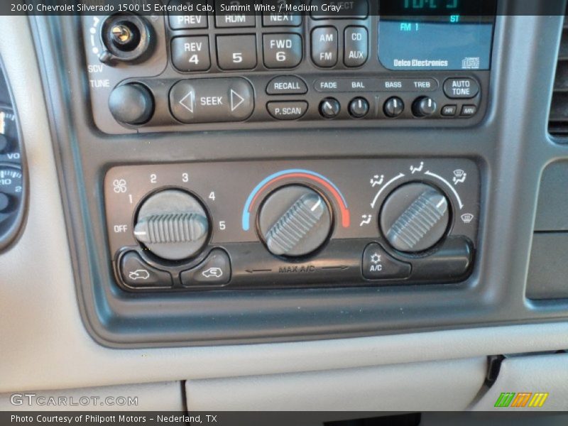 Summit White / Medium Gray 2000 Chevrolet Silverado 1500 LS Extended Cab