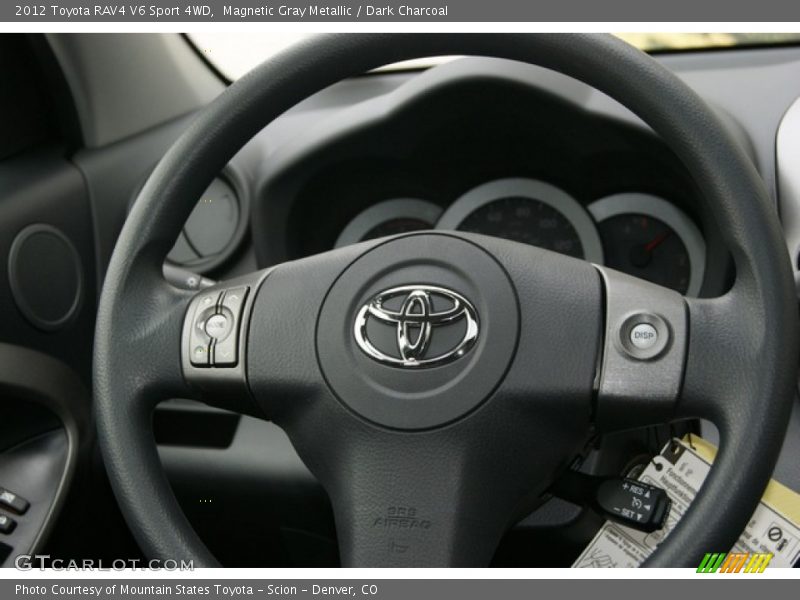Magnetic Gray Metallic / Dark Charcoal 2012 Toyota RAV4 V6 Sport 4WD