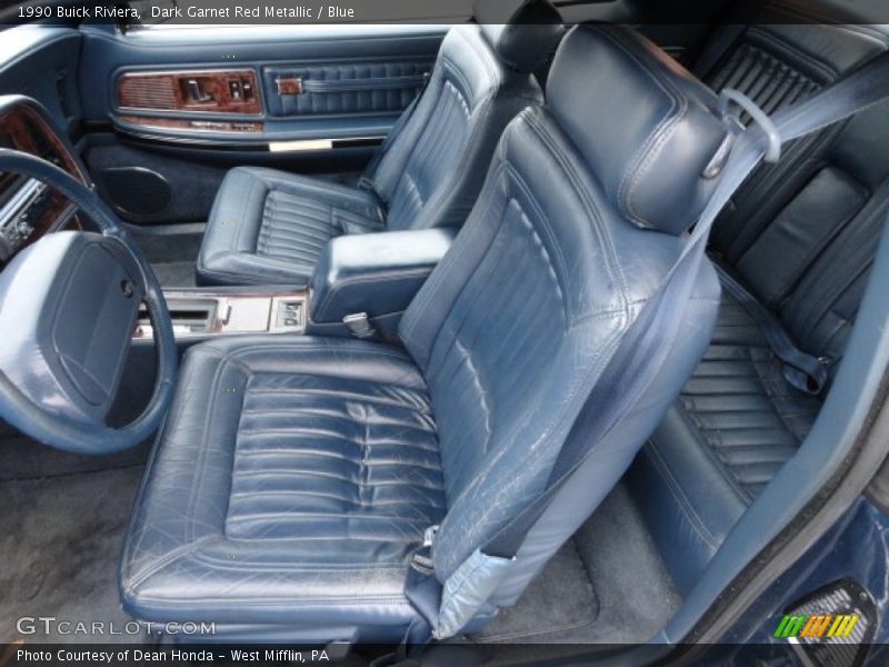  1990 Riviera  Blue Interior