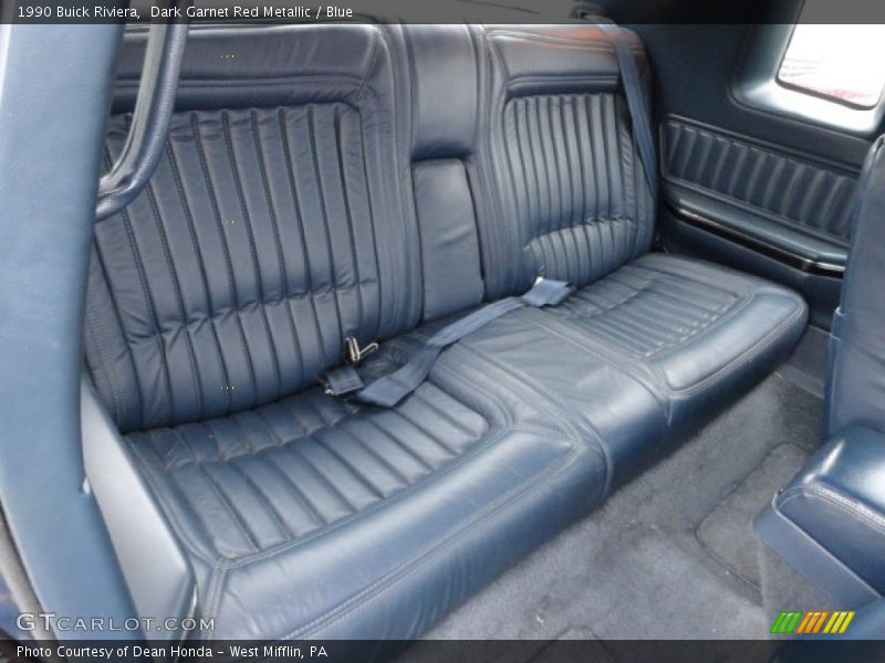  1990 Riviera  Blue Interior